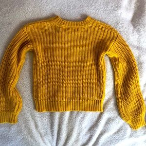 Chunky girls sweater